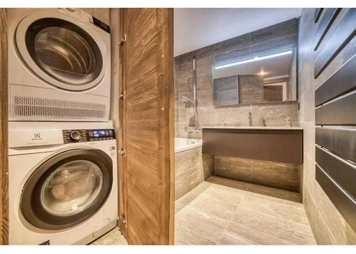 Luxurious 4-room With Pool, Gym, And Parking Megève