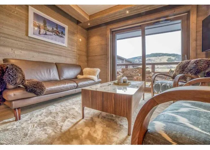 Luxurious 4-room With Pool, Gym, And Parking * Megève